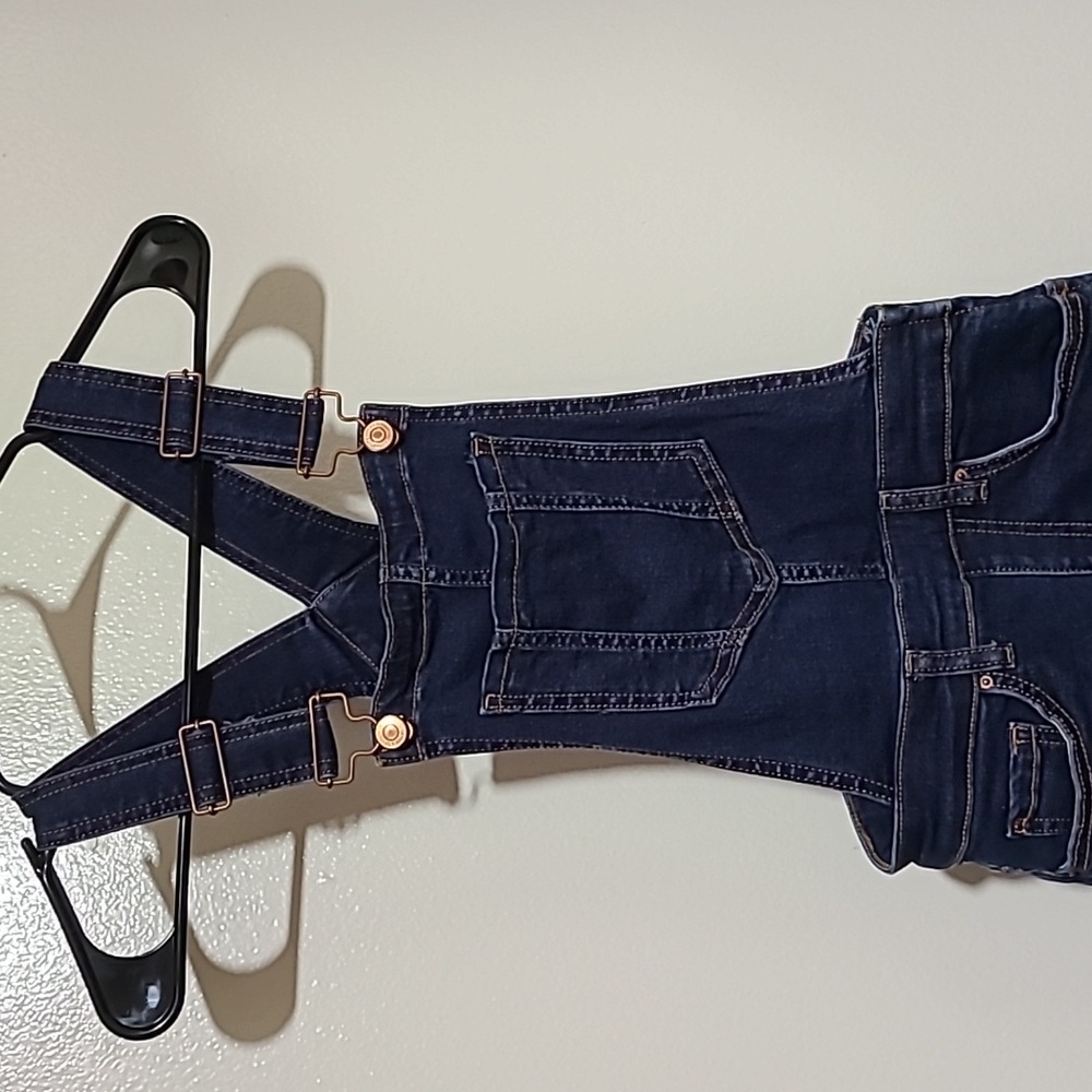 ASOS petite denim overalls